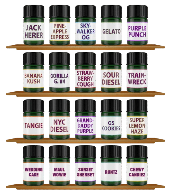 Strain Terpene Sample Pack