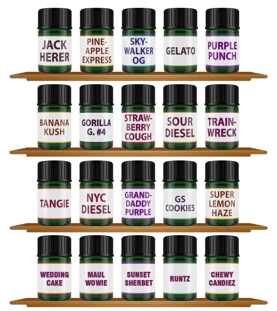 Strain Terpene Sample Pack Sweeterps